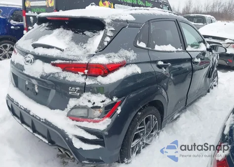 2022 Hyundai Kona N Line из США, поврежденный, VIN KM8K3CA32NU904969